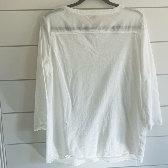 Sundance Ivory Embroidered Blouse - Picture 5 of 5